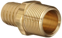 HOSE BARB: 1'' HOSE X 3/4'' MALE