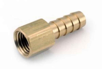 HOSE BARB: 3/8'' HOSE X 1/4'' FEMALE