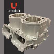 BLOC  2 CYL. 800 ETECH R&Eacute;USIN&Eacute; 8MM EXH (3B)TROU P.V.