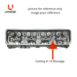 SHORTBLOCK - INBOARD 7.4L (454) WITHOUT ROLLER CAM, 2PC SEAL