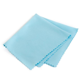 Micro-Suede Cleaning Cloth, Blue 9.5" x 11"