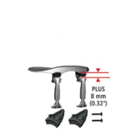 Wittner Augsburg Height Adapter for Chinrest, 8mm