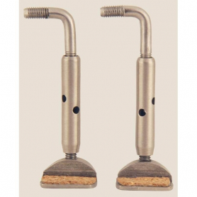 Violin chinrest screws, Titanium, English model