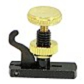 Violin String Adjuster English Black,Gold Screw,Wittner, 4/4