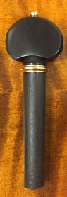 Violin Peg Hill Style Ebony, Gold Collar/Pin
