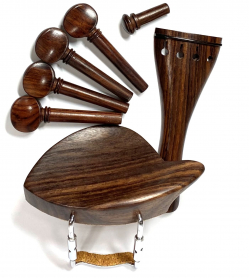 Classic Rosewood  Violin Accessory Set