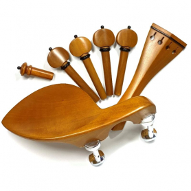 Violin Accessory Set, Boxwood, Hill, BlackTrim