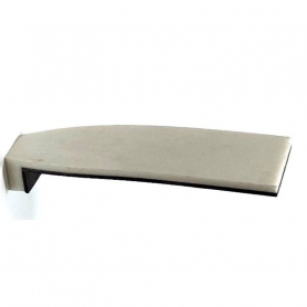 VIOLA Bow Tip, Bone, Ebony Lining