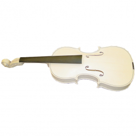 White Violin, European Tonewood. Flamed