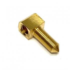 Cello Bow Screw Eyelet, Brass