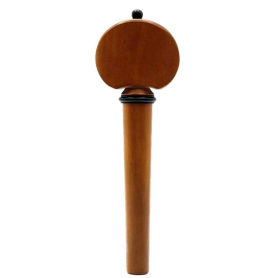 Cello Boxwood Peg, Hill Style, Black Collar and Pin, India
