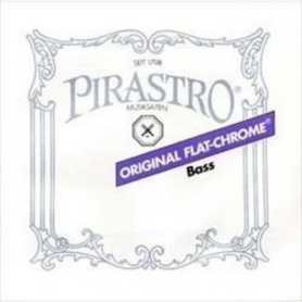 Pirastro Original Flat-Chrome Bass String Set, 3/4, Orch