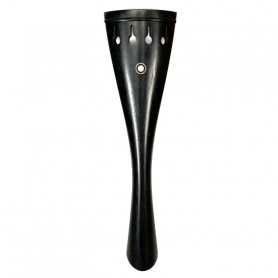 Cello Tailpiece, Ebony, French Eye, Teller