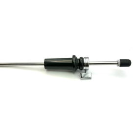 Cello Endpin, Ebony Plug, 20" Rod