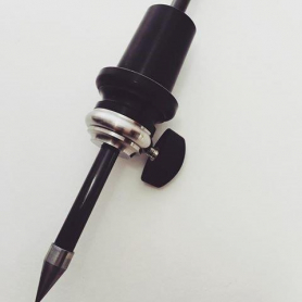 New Harmony Cello Endpin, 25.5mm Comp. Plug, &10mm CF Rod