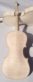 White Violin, China, Slightly flamed