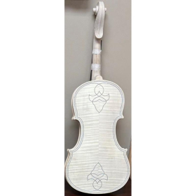 White Violin, Maggini with Fancy Inlay, Well Flamed