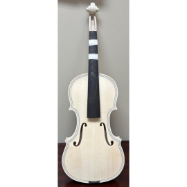 White Violin, Maggini with Fancy Inlay, Well Flamed