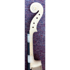 White Violin, Romanian, Slightly Flamed, 4/4 Size