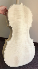 White Cello, Strad. Model, Well Flamed. Made in POLAND