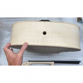 White Cello, Strad. Model, Well Flamed. Made in POLAND