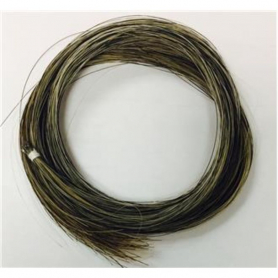 Violin Bow Hair, Salt & Pepper, coil for 1 bow