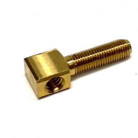 Bass Bow Screw Eyelet, Brass