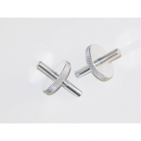Bass Bridge Adjusters, Aluminum Two-piece, Set