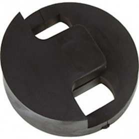 Bass Mute, Tourte, Rubber, 2 Openings