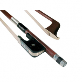 Bass Bow, Brazilwood, French, 1/2 size