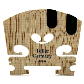 Violin Bridge, Teller, Ebony E & A Insert