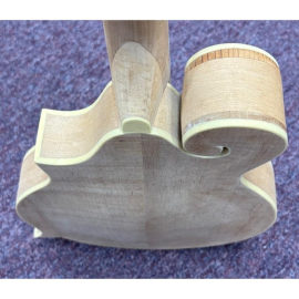 Mandolin White, F5 Model, Solid Wood