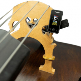 D'Addario Eclipse Cello/Bass Clip On Tuner, Black