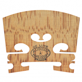 Violin Bridge, Aubert #8L Deluxe, Deeply flame, 4/4