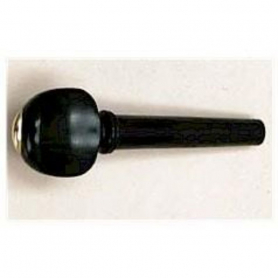 Violin Peg, Ebony, Swiss, Gold Plated Cap, Teller