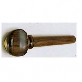 Violin Peg, Rosewood, Swiss, Gold Plated Inlay