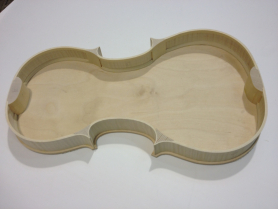 Violin Sides, Finished Garlands, Strad.