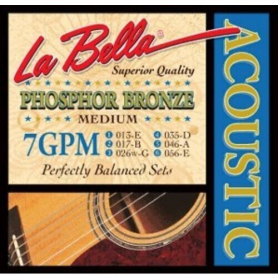 Labella Acoustic Guitar Strings, Medium