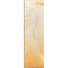 Violin Back with Sides, Plain Maple, Well Seasoned