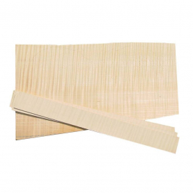 Violin Back flamed, Maple, with sides, 1-piece