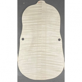 Violin Back, Semi-Carved Unfinished,Oval