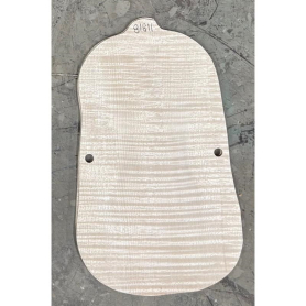 Violin Back,1-Pc Semi-Carved Oval, MASTER GRADE