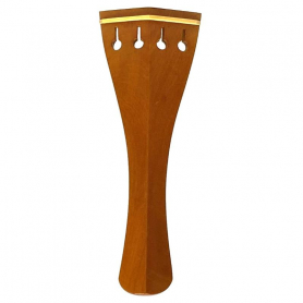 ViolinTailpiece Boxwood, English, White Inlay