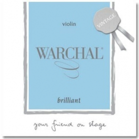 Warchal Brilliant Violin String Set, with Silver D, 4/4