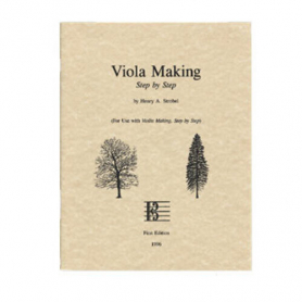 Viola Making Step by Step - H. Strobel