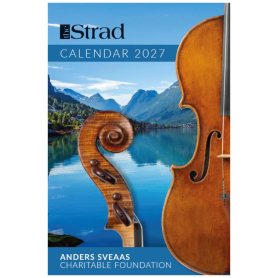 The 2027 STRAD Calendar, Anders Sveaas Charitable Foundation
