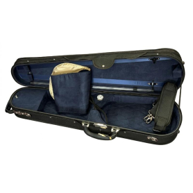 Deluxe Arrow Shaped Violin Case, 4/4 size