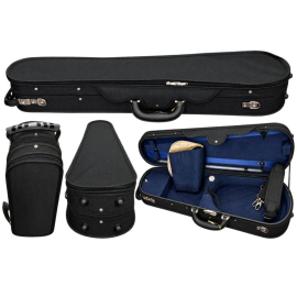 Deluxe Arrow Shaped Violin Case, 4/4 size