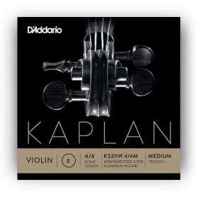Kaplan Non-Whistling Violin E String, Wound.
