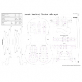Strad 'Messiah' Violin 1716, POSTER